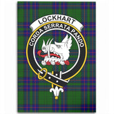 Lockhart Tartan Crest Area Rug